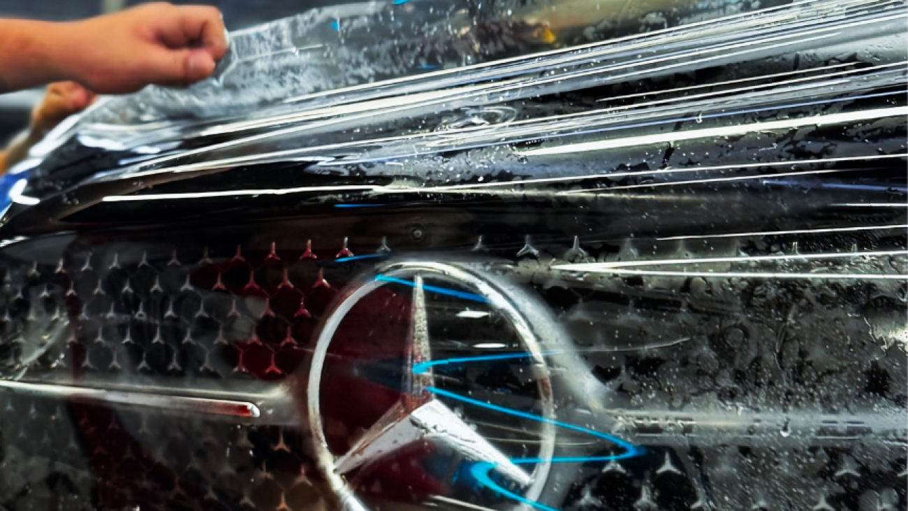 Paint protection film installation in Islamabad Pakistan for car scratch protection
