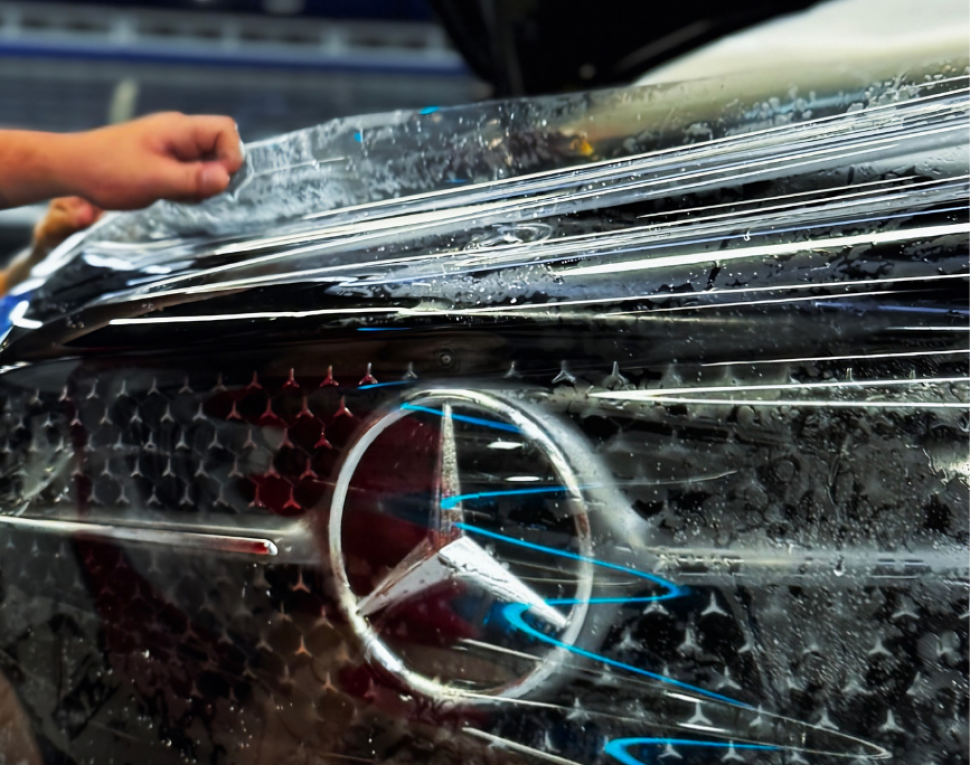 Paint protection film installation in Islamabad Pakistan for car scratch protection